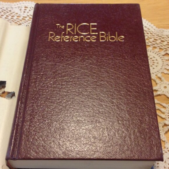 Vintage, Rare Rice Reference Bible, Christian Religion Classic - Picture 12 of 12
